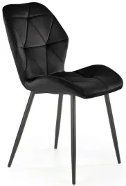 czarne-krzeslo-do-kuchni-jadalni-k453-velvet-halmar