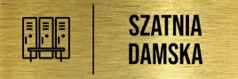 szatnia-damska-tabliczka-informacyjna-aluminium-piktogram-30x10