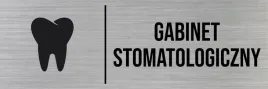 gabinet-stomatologiczny-tabliczka-informacyjna-aluminium-piktogram-30x10