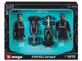 mercedes-amg-w15-hamilton-russell-zestaw-bolidow-f1-1-43-bburago-18-38115