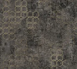 tapeta-nowoczesna-heksagon-na-grafitowym-betonie