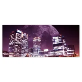 fototapety-250x104-fioletowe-miasto-noca-ksiezyc-wiezowce