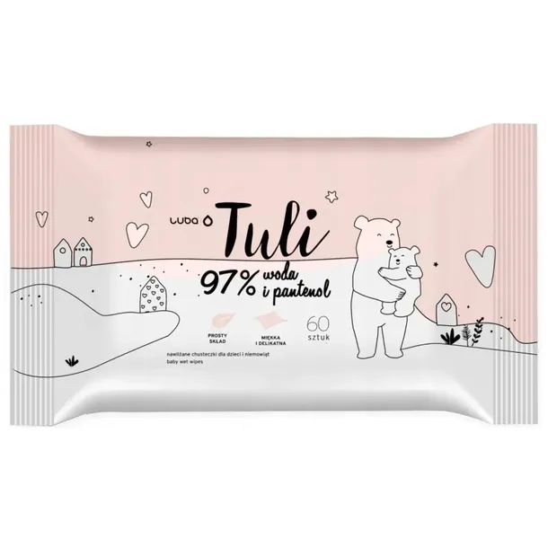 LUBA TULI CHUSTECZKI NAWILŻANE 60SZT PANTENOL