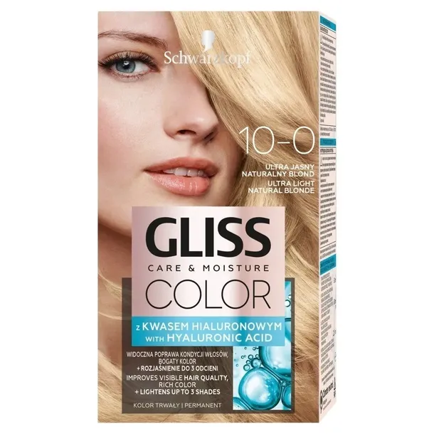 GLISS COLOR FARBA DO WŁOSÓW 10-0