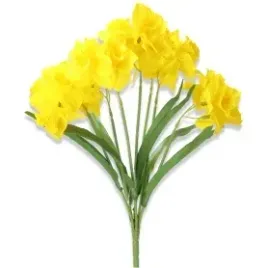 zonkil-bukiet-40-cm-12-kwiatow-z-dlugimi-listkami-jasno-zolty
