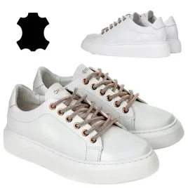 buty-chebello-37-biale-polbuty-damskie-skorzane-sneakersy-ze-skory-4362