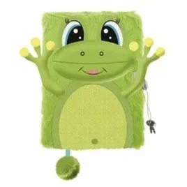 pamietnik-a5-wlochacz-z-klodka-3d-my-little-friend-happy-frog-96-k-faber