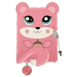 pamietnik-a5-wlochacz-z-klodka-3d-squirrel-96-k-faber-castell