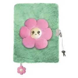 pamietnik-a5-wlochacz-z-klodka-3d-my-little-rriend-pink-flower-96-k-faber