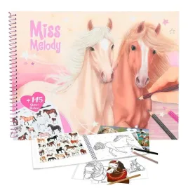 top-model-kolorowanka-miss-melody-horse-konie-naklejki
