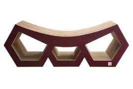 drapak-legowisko-dla-kota-washpapa-diamond-bordo-drapak-dla-kota