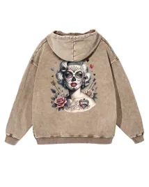 bluza-oversize-z-kapturem-efekt-sprania-kobieta-z-maska-bezowy-xl