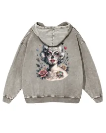 bluza-oversize-z-kapturem-efekt-sprania-kobieta-z-maska-szary-l