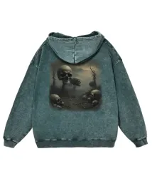 bluza-z-kapturem-postapokaliptyczny-krajobraz-beksinski-czaszki-zielona-l
