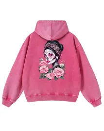 bluza-oversize-z-kapturem-krolowa-umarlych-efekt-sprania-rozowy-l