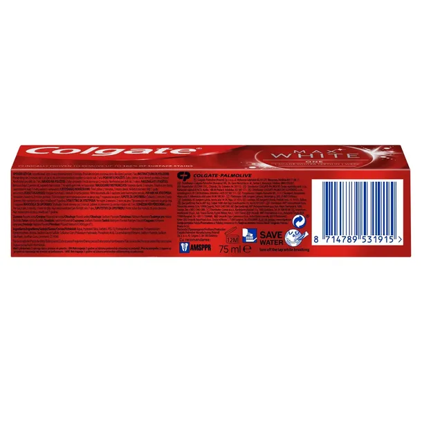 colgate-pasta-max-white-one-75ml-przeznaczenie-dla-doroslych-nawilzanie-ochrona-szkliwa-oczyszczanie-osad-nazebny-prochnica-przebarwienia-swiezy-oddech-wybielanie