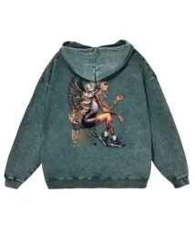 bluza-oversize-z-kapturem-niegrzeczny-aniol-efekt-sprania-zielony-xl
