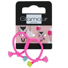 inter-vion-gumki-do-wlosow-glamour-kids-rozowy-neon-2szt-417169