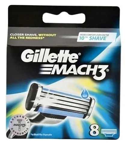 gillette-wklady-mach-3-8szt-stan-nowy-marka-gillette