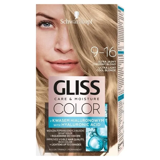 GLISS COLOR FARBA DO WŁOSÓW 9-16