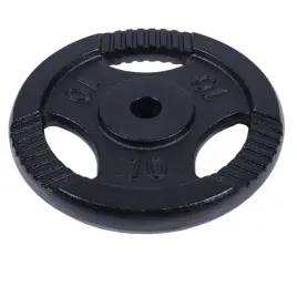 obciazenie-zeliwne-z-uchwytami-10kg-czarne-30-mm
