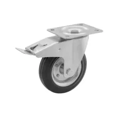 kolo-skretne-hamulec-opona-gumowa-fi160-150-kg