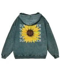 bluza-sunflowers-sloneczniki-kwiaty-slonce-wakacje-przyroda-zielony-xl