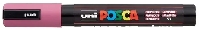marker-uni-posca-pc-5m-malinowy-57-rodzaj-akrylowy-dekoracyjny-do-drewna-do-kartonu-do-metalu-do-papieru-do-plastiku