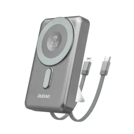 powerbank-dudao-10000mah-pd-20w-magsafe-z-kablami-usb-c-lightning-szary