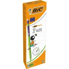 paczka-olowek-z-gumka-bic-matic-fun-0-7mm-hb-12szt