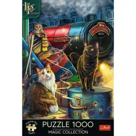 puzzle-1000-ukladanka-zwierzeta-koty-pociag-parowoz-las-czarownic-12-trefl