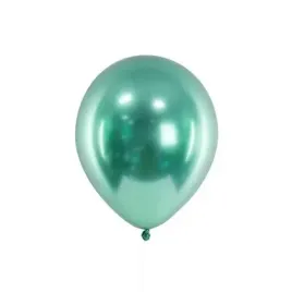 balony-glossy-30cm-10szt-butelkowa-zielen
