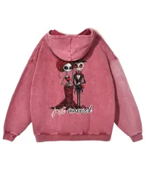 bluza-just-married-para-mloda-nowozency-gotycka-horror-czerwony-l