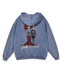 bluza-just-married-para-mloda-nowozency-gotycka-horror-niebieski-xl