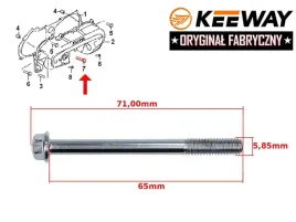 sruba-keeway-2t-m6x65-mocowania-pokrywy-paska-oryginal-nowa