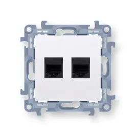 simon-10-gniazdo-komp-podwojne-2xrj45-kat-5-biale