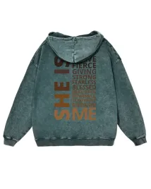 bluza-empowered-woman-she-is-me-sila-pewnosc-siebie-odwaga-zielony-l