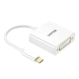 unitek-adapter-usb-c-na-dvi-1080p-60hz-bialy-15cm