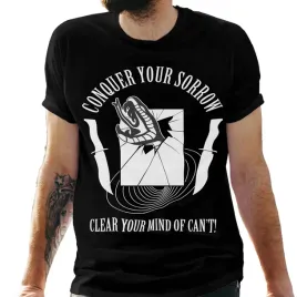 koszulka-meska-czarna-z-nadrukiem-pokonaj-swoj-smutek-3xl