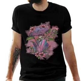 koszulka-meska-czarna-z-nadrukiem-mushroom-revelin-4xl