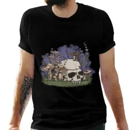 koszulka-meska-czarna-z-nadrukiem-mushroom-revelin-xl