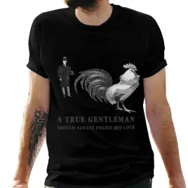 koszulka-meska-czarna-z-nadrukiem-prawdziwy-dzentelmen-3xl