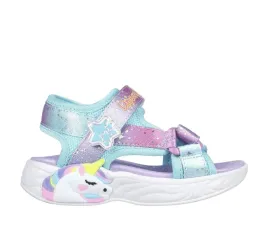 sandaly-dzieciece-skechers-unicorn-dreams-majestic-bliss-fioletowo-niebie