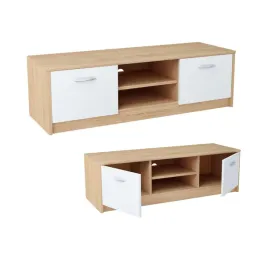 rtv-120-cm-szafka-pod-telewizor-biala-stol-stolik-pod-tv-dab-sonoma-biel