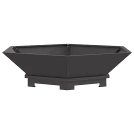 vidaxl-ognisko-szesciokatne-czarny-100x100x28-cm-stal