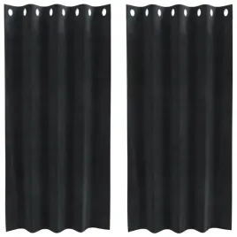 zaslony-zaciemniajace-vidaxl-z-oczkami-2-sztuki-czarny-aksamit