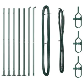 vidaxl-slupki-ogrodzeniowe-z-podstawami-7-szt-o32mm-685cm-stal-ocynkowan
