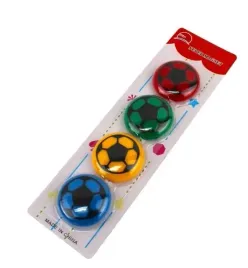magnesy-na-lodowke-4cm-4szt-pilka-nozna-do-tablicy-magnetycznej-zestaw