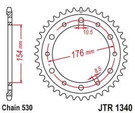 zebatka-tylna-jt-jtr1340-44zbk-honda-cb-1000r-stalowa-wytrzymala-mocna