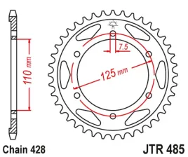 zebatka-tylna-jt-jtr485-46-gilera-125-kk-kz-125-cougar-stalowa-wytrzymala